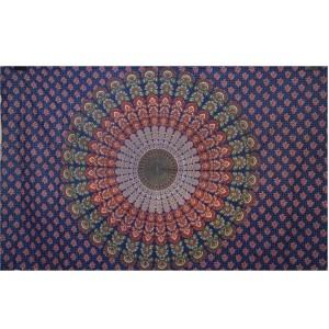 Indyjska narzuta zasłona obrus mandala nsm 316A